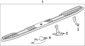 85071048 Gm Genuine F Step