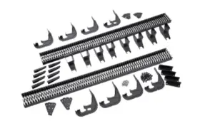 85522563 Gm Genuine Rectangular Commercial Assist Steps Black