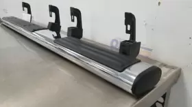 122.gm9x13 Gmc Truck 13 Sierra 1500 Slt Running Board Left Driver Chrome Extended Cab #3