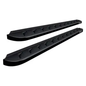 63434680pc Go Rhino 6 Inch Rb10 Cab Length Black Running Boards