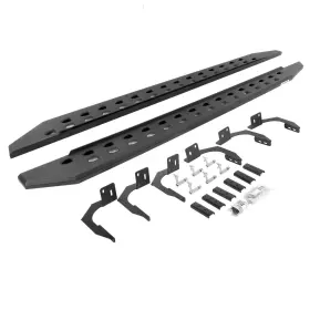 Go Rhino 69410687spc Running Board Rb20 Slim Line Boards With Mounting Brackets Kit