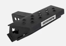 Hs1012t Go Rhino Hs-10 Hitch Step Textured Black For 2 Inch Receivers