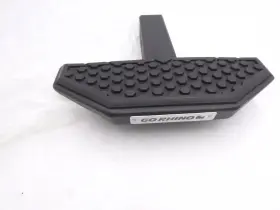 Hs3012t Go Rhino Universal Textured Black Mild Steel 2 Inch Hitch Step With Handle