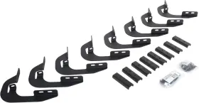 6944356 Go Rhino V3/rb V- V3 Rb20/rb30 Side Steps Rb Slim Mounting Brackets Only