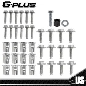 Gplus-012301 Gplusmotor Step Hardware Kit Fit For 13-19 Ram 1500 2500 3500 14-19 4500 5500 Tubular Side