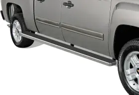 Superseded-ib-cs001sa Grill4you Superseded W2w Running Boards 6 Inch Fit 01-13 Silverado/ Sierra Crew Cab 5.6ft Bed