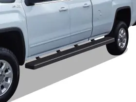 Superseded-ib-cs195xb Grill4you Superseded W2w Running Boards 6 Inch Fit 07-18 Silverado Sierra Double Cab 8ft Bed