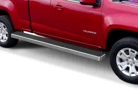 Superseded-ib-cs198la Grill4you Superseded W2w Running Boards 6 Inch Fit 15-25 Colorado Canyon Extended Cab 6ft Bed