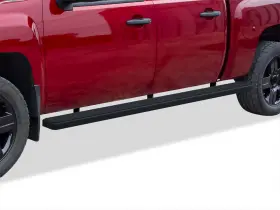 Superseded-ib-cw001sb Grill4you Superseded W2w Running Boards 5 Inch Fit 01-13 Silverado Sierra Crew Cab 5.6ft Bed