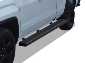 Superseded-ib-cw195sb Grill4you Superseded W2w Running Boards 5 Inch Fit 07-18 Silverado Sierra Double Cab 5.5ft Bed
