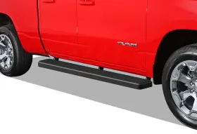 Superseded-ib-d6159b Grill4you Superseded Running Boards 6 Inch Matte Black Fit 19-25 Dodge Ram 1500 Quad Cab