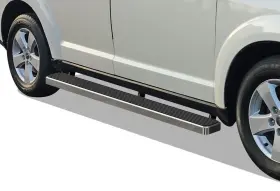 Superseded-ib-d6206a Grill4you Superseded Running Boards 6 Inch Silver Fit 09-20 Dodge Journey