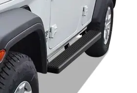 Superseded-ib-j4111b Grill4you Superseded Running Boards 4 Inch Matte Black Fit 18-25 Jeep Wrangler Jl 4dr