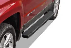 Superseded-ib-j4192b Grill4you Superseded Running Boards 4 Inch Matte Black Fit 07-17 Jeep Patriot