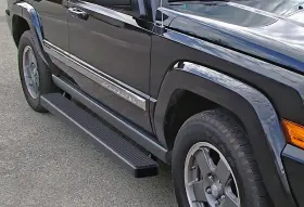 Superseded-ib-j5108b Grill4you Superseded Running Boards 5 Inch Matte Black Fit 05-10 Jeep Grand Cherokee