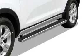 Superseded-ib-k4338a Grill4you Superseded Running Boards 4 Inch Silver Fit 11-16 Kia Sportage