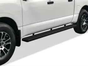 Superseded-ib-nw050sb Grill4you Superseded W2w Running Boards 5 Inch Fit 04-25 Nissan Titan Crew Cab 5.6ft Bed