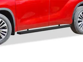 Superseded-ib-t4329b Grill4you Superseded Running Boards 4 Inch Matte Black Fit 20-25 Toyota Highlander