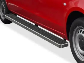 Superseded-ib-z5416a Grill4you Superseded Running Boards 5 Inch Silver Fit 16-23 Mercedes-benz Metris Cargo Van
