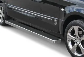 Superseded-ib-z6406a Grill4you Superseded Running Boards 6 Inch Silver Fit 16-23 Mercedes-benz Metris Cargo Van