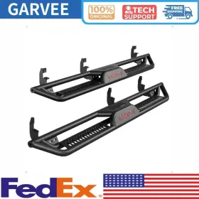 0iw508ra Grvee Pau Running Boards Steel Two Stairs For 2015-24 Chevy Colorado / Gmc Canyon Crew