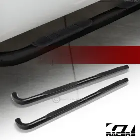 Gtsbhdlib02bkhdaa Gtracers For 2002-2007 Jeep Liberty Kj 3 Inch Blk Side Step Nerf Bars Rail Running Boards Hd