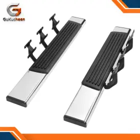 Gukucheen Vtm000005078 Pair Of 6 Inch Running Board For 2015-2026 Ford F-150 Regular Cab Side Step Silver