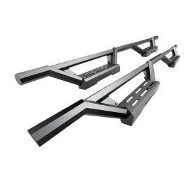 Hdr-ia37w8112 Hd Ridez Steel Drop Steps Armor Fit 15-26 Ford F150 Super Cab&17-26 F250