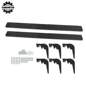 Hgf117924 Home-garden-fix Pair Of Side Step For Ram 1500 Crew Cab 09-18 Classic H 6 Inch Pickup Running Boards