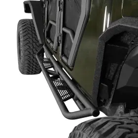 Hooke Road 752058092109 Gladiator Rock Slider Side Step Nerf Rails Running Board Fit Jeep Jt 2020-2023 #2