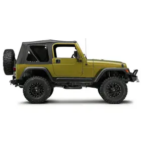 Bxg.1000 Hooke Road Body Side Step Armour Rock Sliders Running Board For 1997-2006 Jeep Wrangler Tj #2