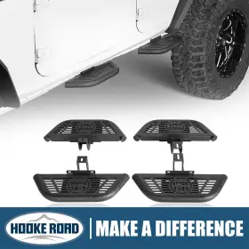 Bxg.2094-s Hooke Road Side Hoop Steps For 2007-2018 Jeep Wrangler Jk 4-door