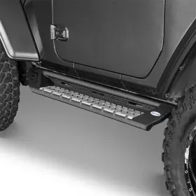 Bxg.3051 Hooke Road Stainless Steel Running Board Side Step Nerf Bars For Jeep Wrangler Jl 18-24 2dr #3