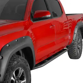 Bxg.4216-s Hooke Road Pair Tube Slider Rocker Guards Fit Toyota Tacoma Double Cab 2016-2023 #3