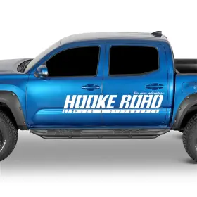 Bxg.4218-s Hooke Road Non-slip Step Pad Nerf Side Bars Running Boards For 2005-2023 Toyota Tacoma #2