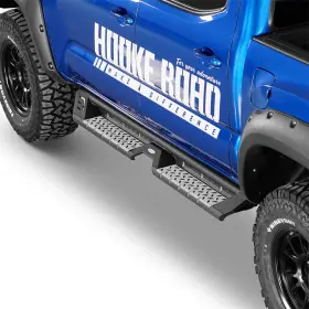 Bxg.4225 Hooke Road Steel Running Board Truck Side Nerf Step Bars For 05-23 Toyota Tacoma Double Cab #3