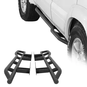 Bxg.4654-s Hooke Road Rugged Off-road Tube Slider Rocker Guards With Kick-out For Lexus Gx470 2003-2009