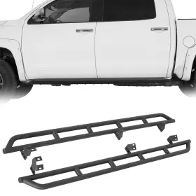 Bxg.5017 Hooke Road Rock Sliders Tube Side Door Armor Step Rails For Toyota Tundra Crewmax 2007-2021