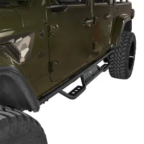 Bxg.7001-1s Hooke Road 2pc 6.9 Inch Drop Down Side Step Bars Running Boards For Jeep Gladiator Jt 2020-2024 #2