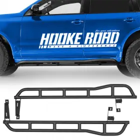 Bxg.7203-s Hooke Road Tube Slider Rocker Guard Kick-out Side Step For 03-10 Porsche Cayenne 955/957