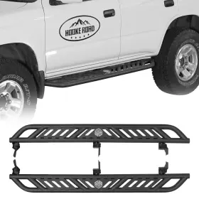 Hooke Road Bxg.7851-s Pair Running Board Nerf Side Step Bars Steel 1996 2002 Toyota 4runner 3rd Gen