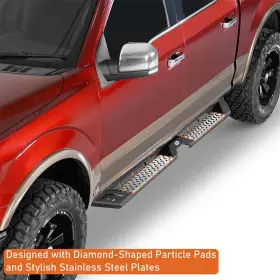 Bxg.8285 Hooke Road Fit 2015-24 Ford F-150 And 17-24 F-250 F-350 Nerf Side Step Bar Running Board #3