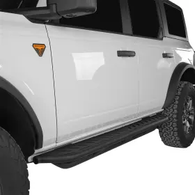 Bxg.8902-s Hooke Road 2x Side Step Nerf Bars Running Boards Textured Fit 2021-2024 Ford Bronco 4-door #2