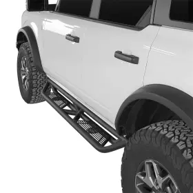 Bxg.8903-s Hooke Road Pair Drop Down 5.4 Inch Side Steps Running Boards Fit Ford Bronco 2021-2024 4-door #3