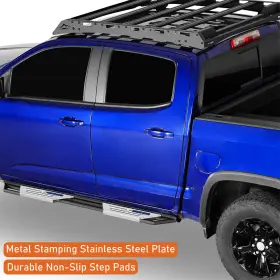 Bxg.9104-s Hooke Road Rock Slider Side Step Running Board Nerf Bars For Colorado Canyon 15-24 Crew Cab #2