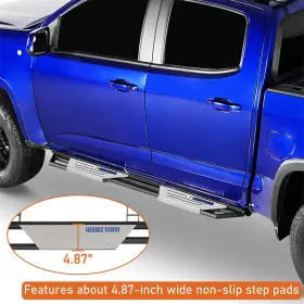 Bxg.9104-s Hooke Road Rock Slider Side Step Running Board Nerf Bars For Colorado Canyon 15-24 Crew Cab #3