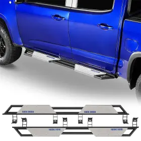 Bxg.9104-s Hooke Road Rock Slider Side Step Running Board Nerf Bars For Colorado Canyon 15-24 Crew Cab