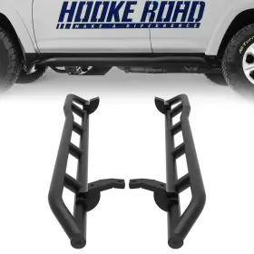 Bxg.9821-s Hooke Road Rock Crawler Slider Rocker Guards With Kick-out Fit 2010-2024 Toyota 4runner