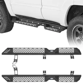 Bxg.9857 Hooke Road Pair Steel Drop Side Step Bars Running Boards For 2003-2009 Toyota 4runner