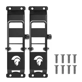 Hooke Road Mmr.20105 2 X Folding Pedal Door Hinge Step Roof Access Peg Fit Jeep Wrangler Jk 2007-2018